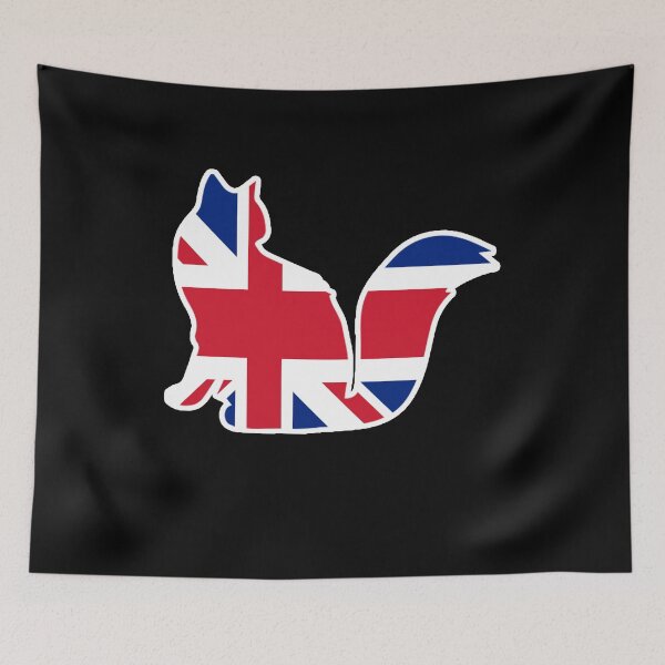 Item preview, Turkish Van Cat Flag of the United Kingdom designed and sold by shoppzee.