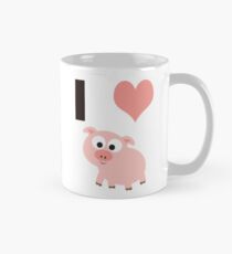 Taza Amo los cerdos