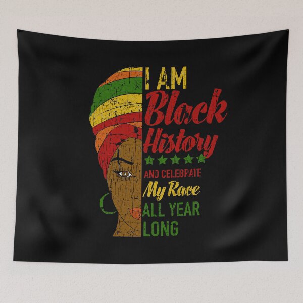 Item preview, I Am Black History Month African Woman designed and sold by blackartmatters.