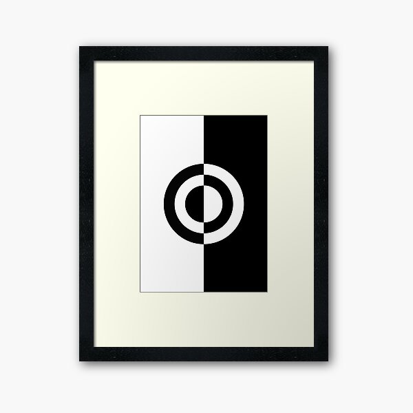 Item preview, Black and White Target Design designed and sold by PeppermintClove.