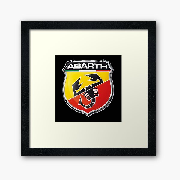 Abarth Logo Framed Art Print