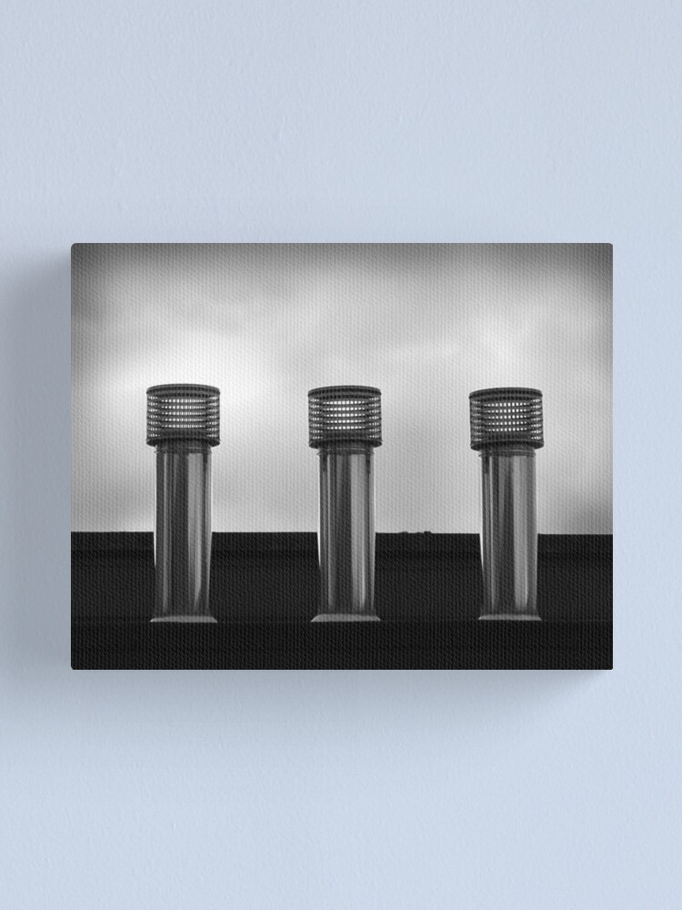 Alternate view of Three Stacks Canvas Print