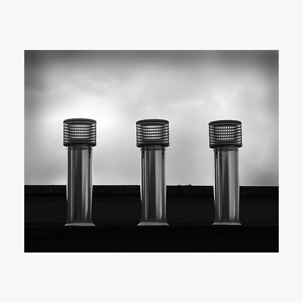 Three Stacks Photographic Print
