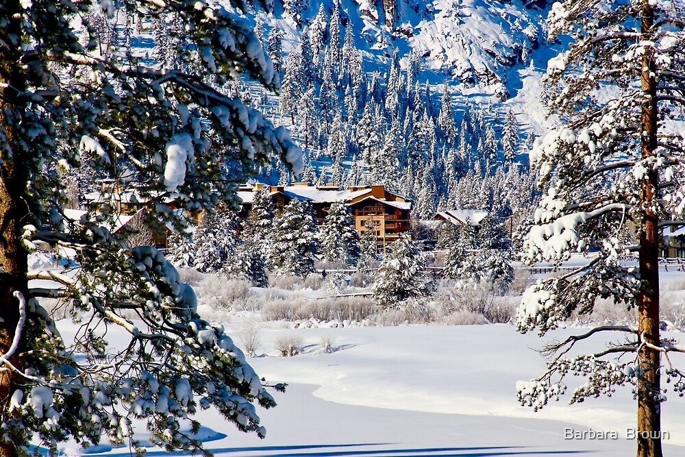 "Squaw Village" by Barbara Brown Redbubble