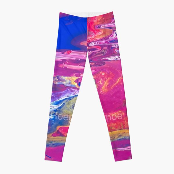 Pink Marble Leggings