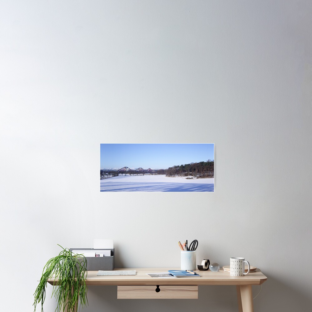 Winter Bridge Poster