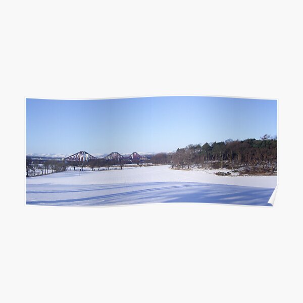 Winter Bridge Poster