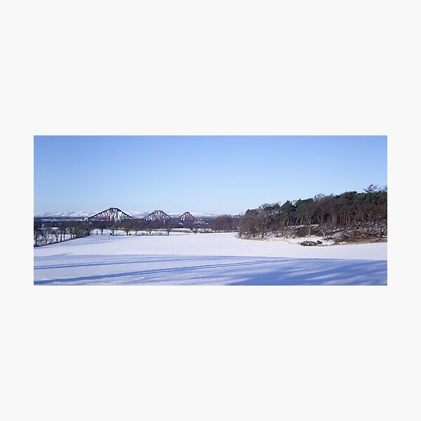 Winter Bridge Photographic Print