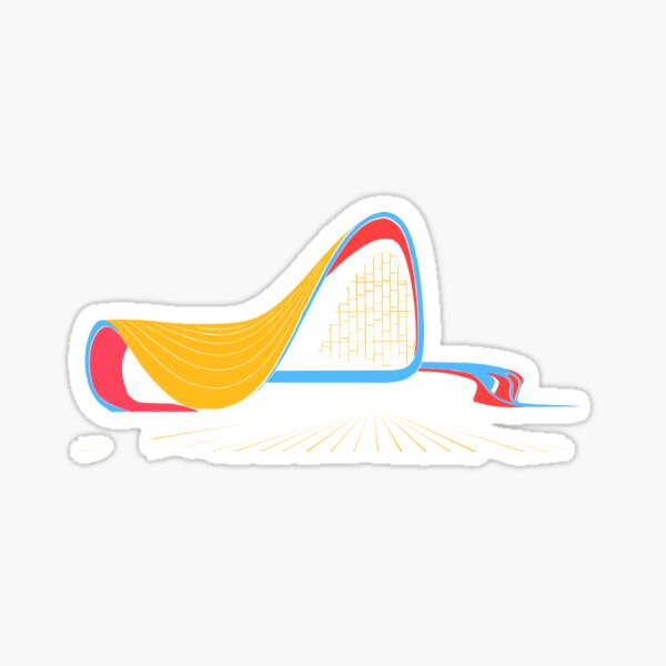 Item preview, heydar aliyev center - zaha hadid designed and sold by NumbLock.