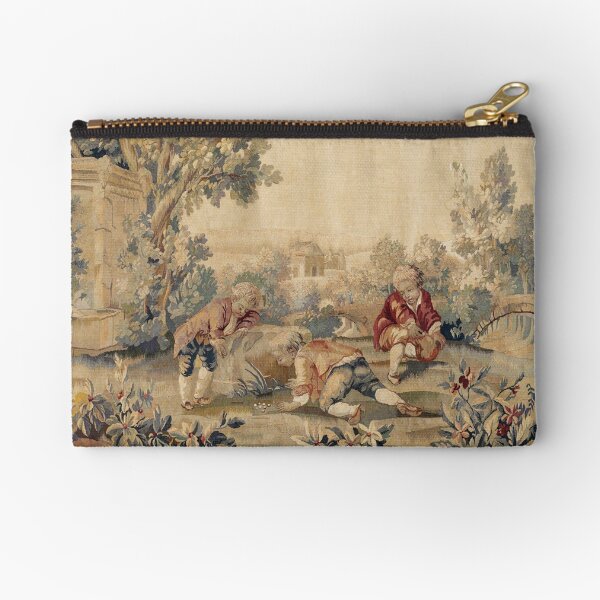 Item preview, Aubusson  Antique French Tapestry Print designed and sold by Vicky Brago-Mitchell®.