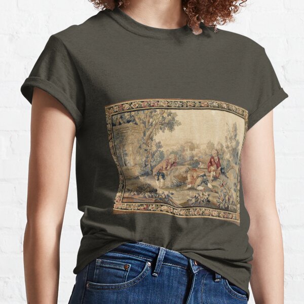 Aubusson Antique French Tapestry Print Classic T-Shirt