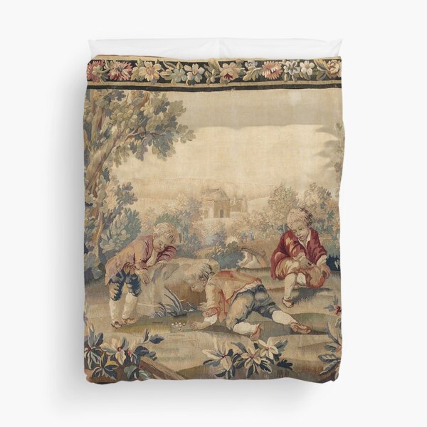 Artikel-Vorschau von Antiker französischer Wandteppich von Aubusson, designt und verkauft von Vicky Brago-Mitchell®.