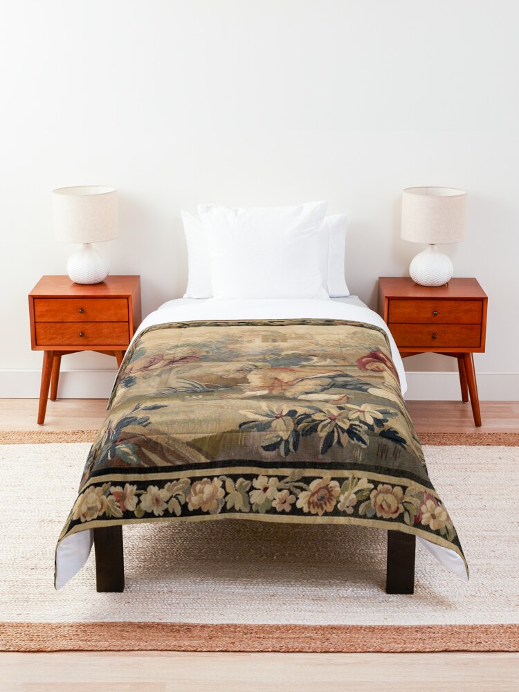 Alternate view of Aubusson Antique French Tapestry Print Comforter