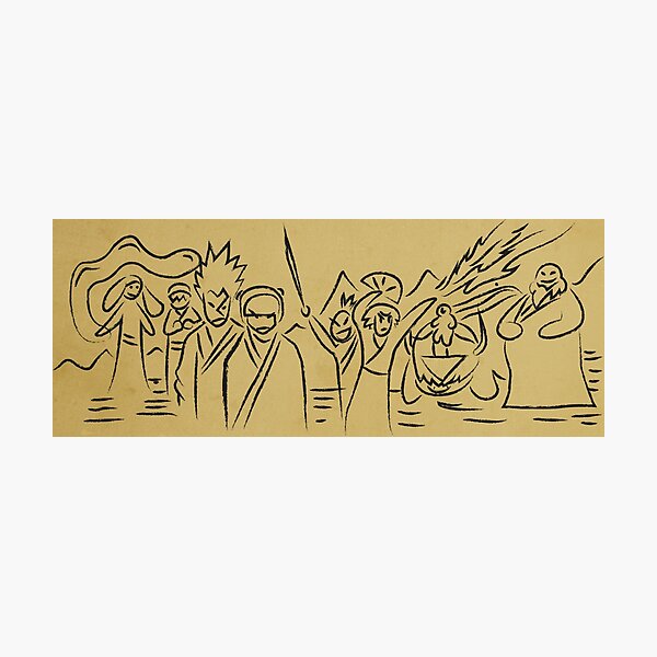 Sokka's Masterpiece Photographic Print
