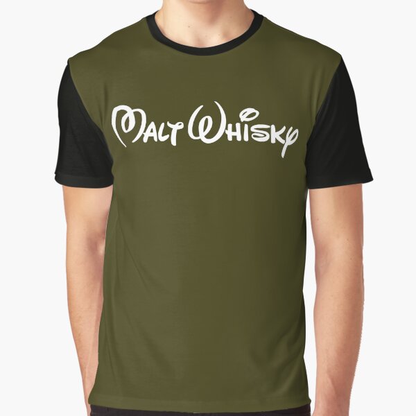 Malt Whisky (There is no E in Malt Whisky!) Graphic T-Shirt