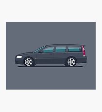 V70 R 2. Generation - Titangrau Fotodruck