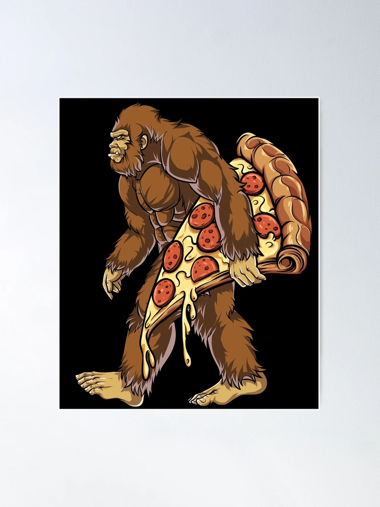 Bigfoot was here and he taught us a - Mogul Mountain Pizza