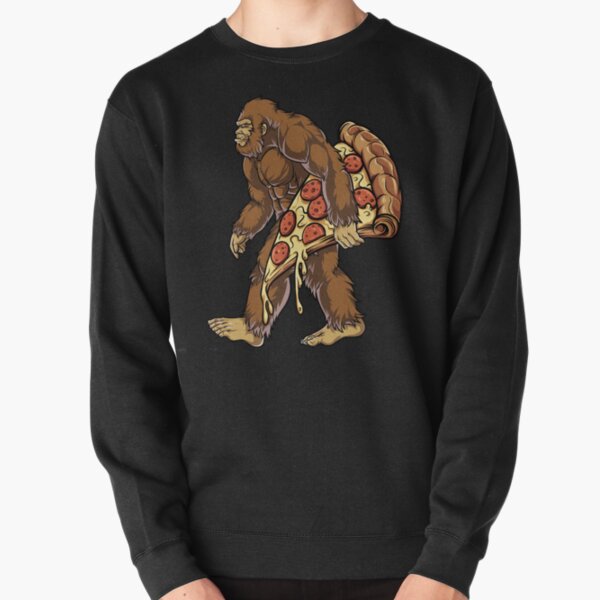  Bigfoot Pizza Pizza Passion Bigfoot-Fans Pullover