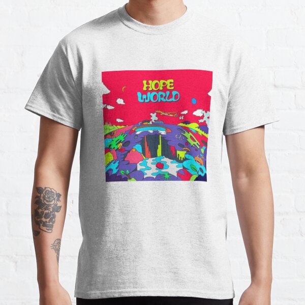mundo de la esperanza Camiseta clásica