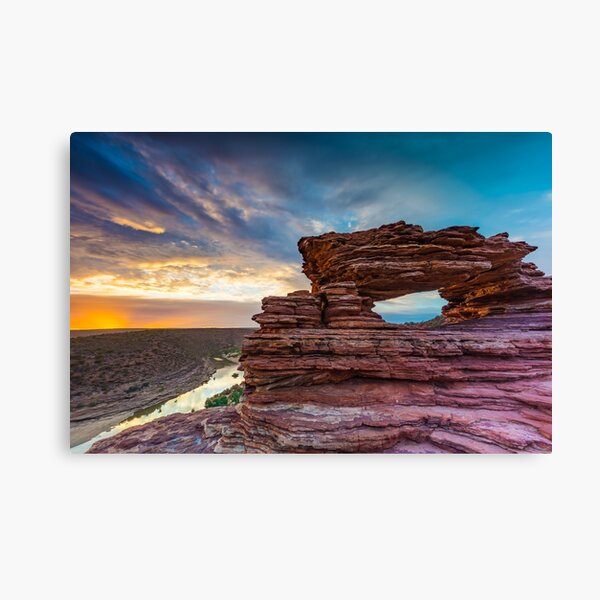 Item preview, Kalbarri Nature's Window Sunrise designed and sold by Wondrous World Images.