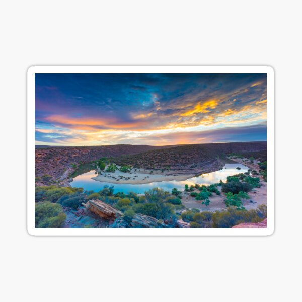 Item preview, Kalbarri The Loop Sunrise designed and sold by Wondrous World Images.
