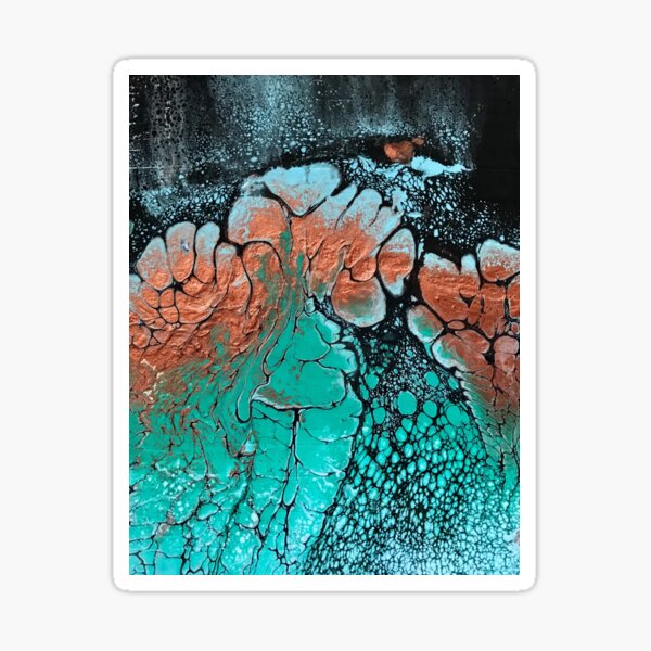 Oxidized Copper Sticker