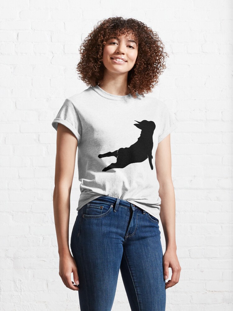 Alternate view of 'French Bulldog Yoga' Cool Yoga Bulldog Classic T-Shirt
