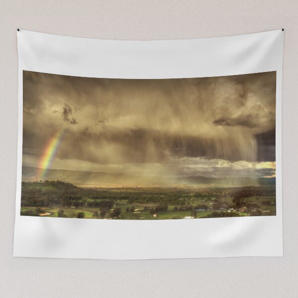 Item preview, Rainbow & rain curtain, Ovens Valley designed and sold by Kevin McGennan.