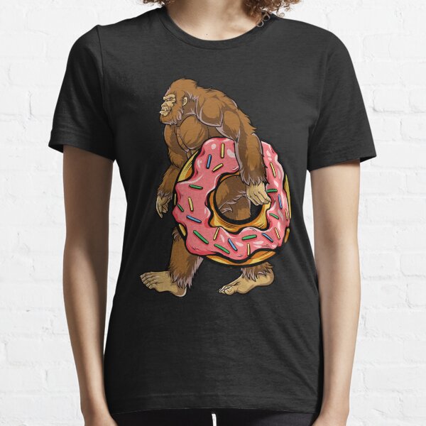 Item preview, Bigfoot Donut T shirt Sasquatch Women Kids Donuts Sprinkle designed and sold by LiqueGifts.