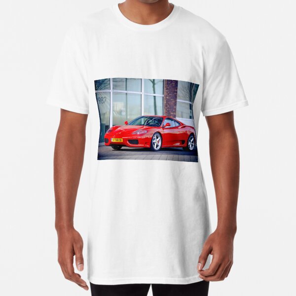 T-shirt Ferrari 360 Modena Red supercar, Euro Speed. AS Colour shirt.