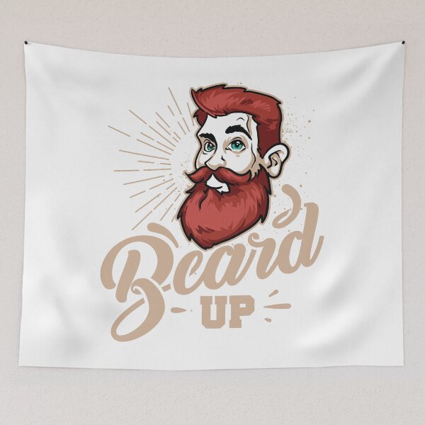 Item preview, Respect the beard - Beard up Tshirts designed and sold by Oles Bielienkyi.