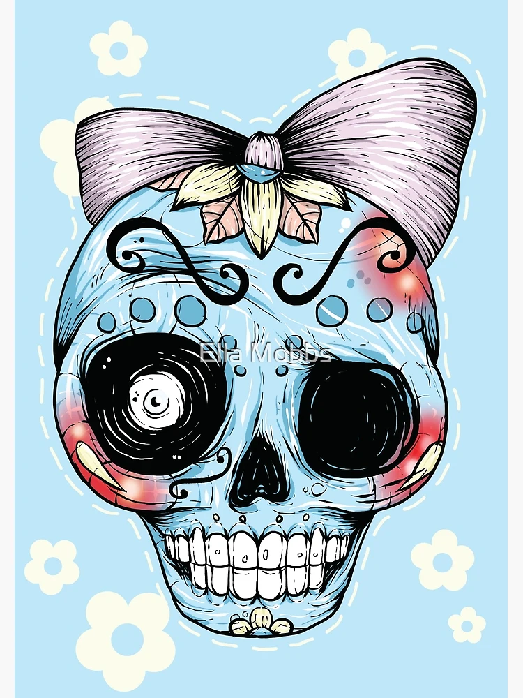 cute sugar skull