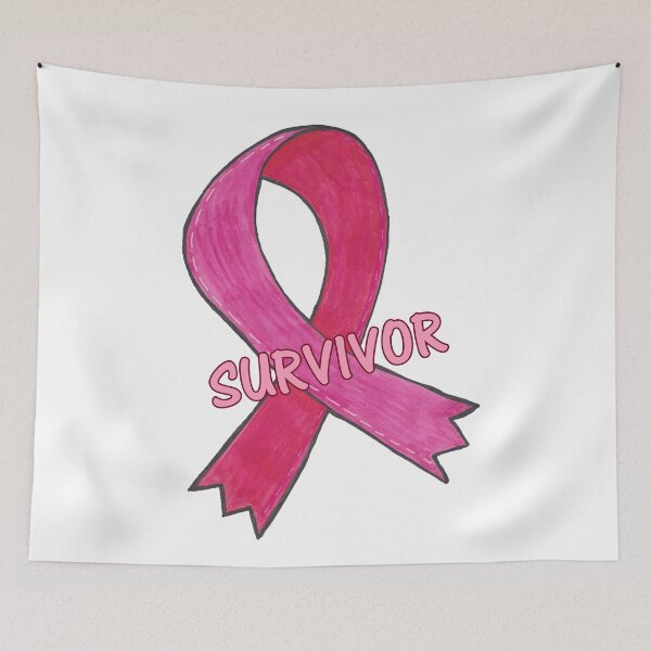 Item preview, Breast Cancer Survivor Ribbon designed and sold by paintedkat.