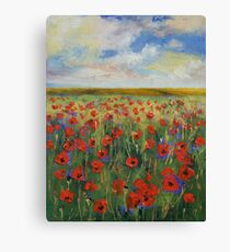 Poppies Canvas Print
