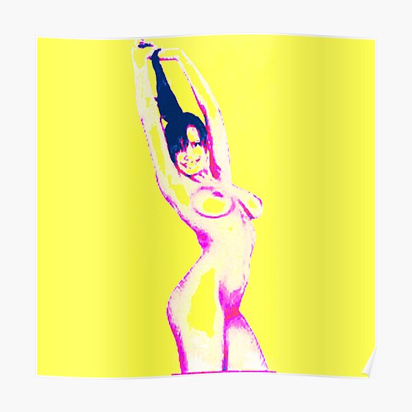 #naked #shape #adult #pose #young #women #thehumanbody #bodypart #girls #beauty #sensuality #sexsymbol #slim #cutout #beautifulpeople #healthylifestyle #wellbeing #people #fashionmodel #square Poster
