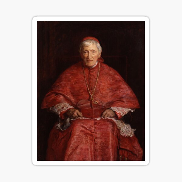 Vista previa del artículo con la obra «John Henry Newman (Millais)», diseñado y vendido por ArtHistorical.