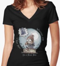 The Girl Who Waited Women's Fitted V-Neck T-Shirt