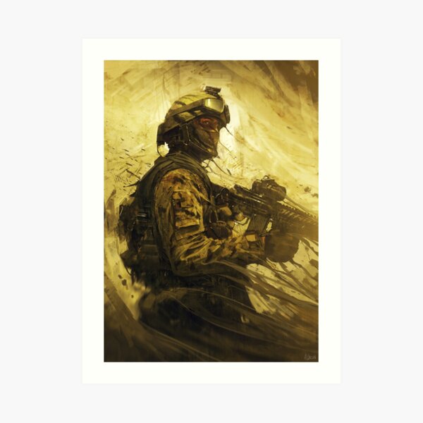 Soldier Art Print