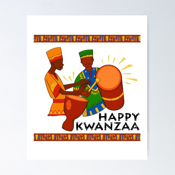 Item preview, Happy Kwanzaa designed and sold by DesignMonster.