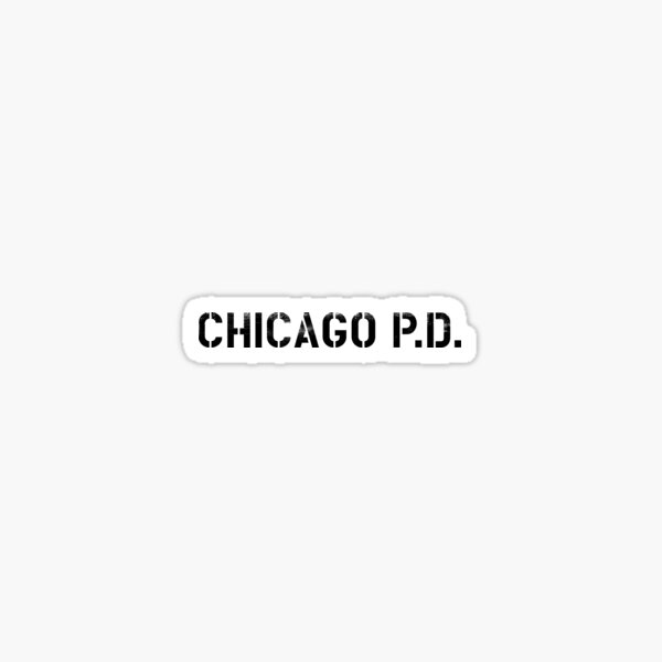 Vista previa del artículo con la obra «Chicago PD police department», diseñado y vendido por crisknopfler.