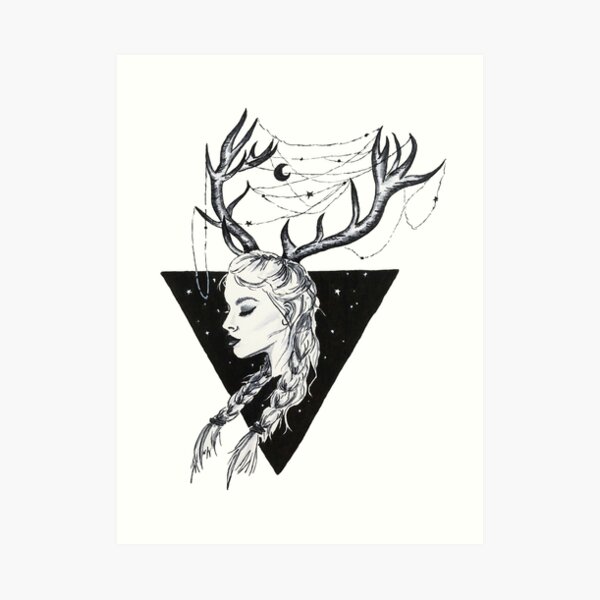 Queen of Terrasen Art Print