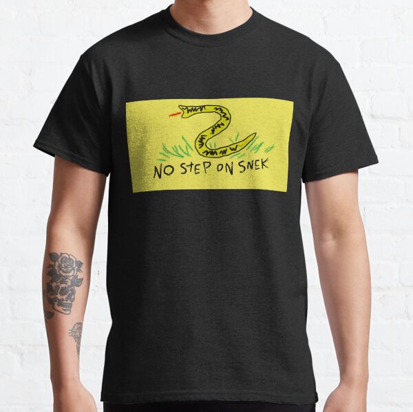 NO HAY PASO EN SNEK Camiseta clásica