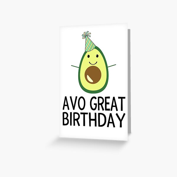 Item preview, Avo Great Birthday designed and sold by coolfuntees.