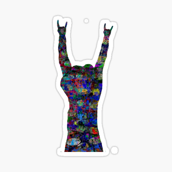 Vista previa del artículo con la obra «Mano de metal 1», diseñado y vendido por GePadeSign.