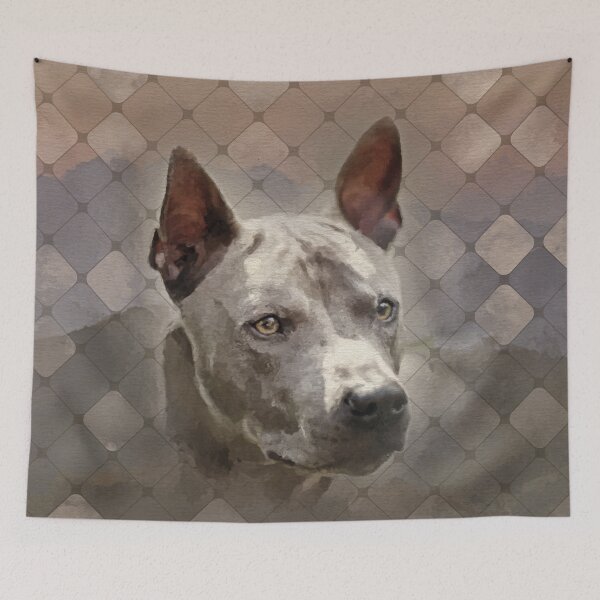 Item preview, Thai ridgeback dog portrait  designed and sold by k9printart.