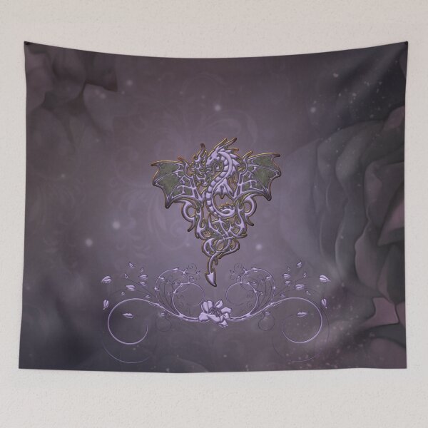 Item preview, Wonderful chinese dragon with floral elements designed and sold by nicky2342.
