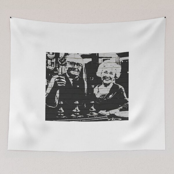 Item preview, Whitewall Graffiti: Jack & Annie Walker designed and sold by halibutgoatramb.