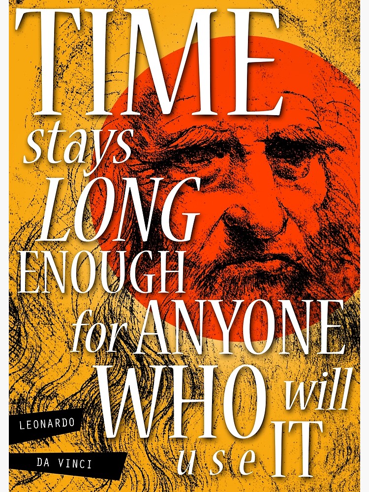 Leonardo da Vinci Inspirational Quote by pahleeloola