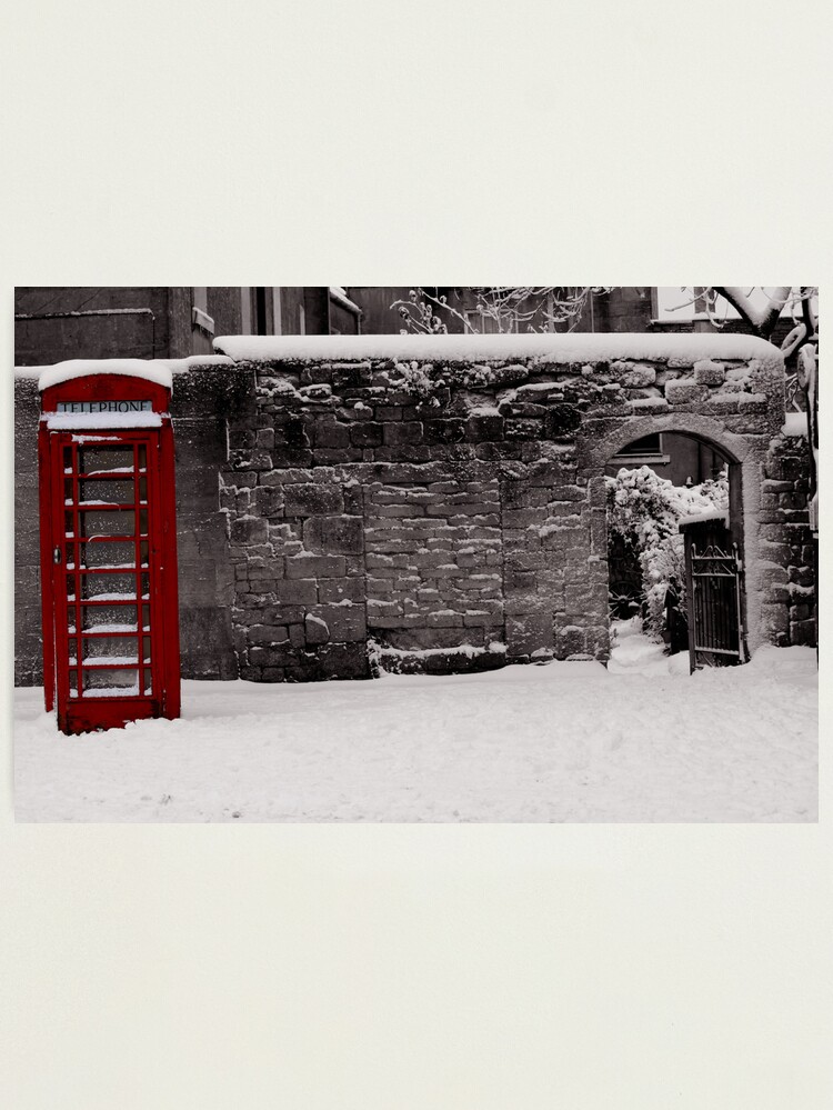 Thumbnail 1 of 3, Photographic Print, Typically English Winter designed and sold by blondie1sammo.