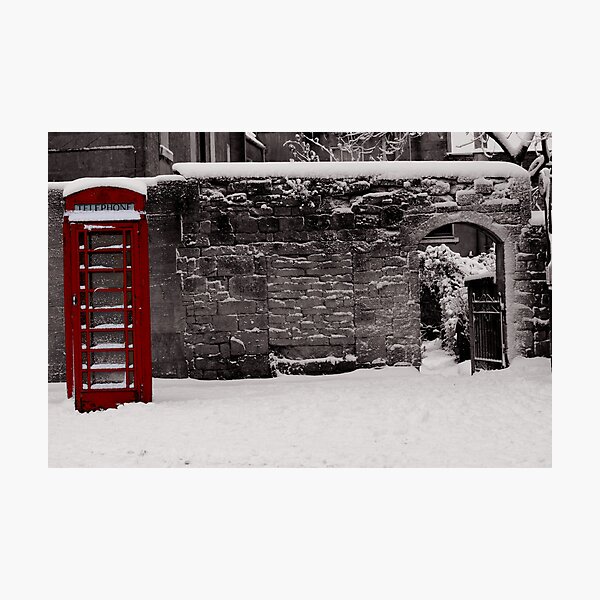 Typically English Winter Photographic Print